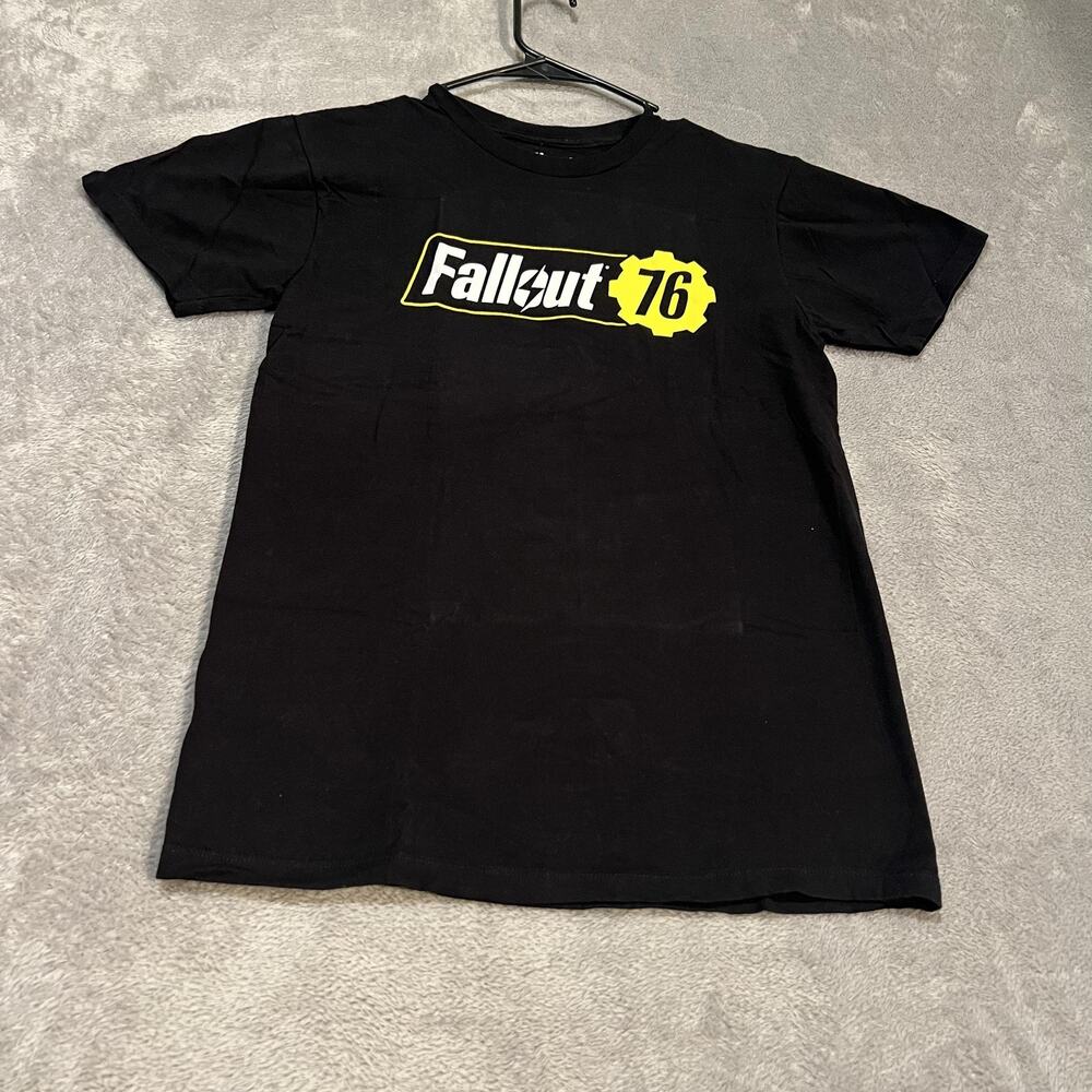 Fallout 76 Shirt Mens Small Black Bethesda Video Game Graphic Tee 2018